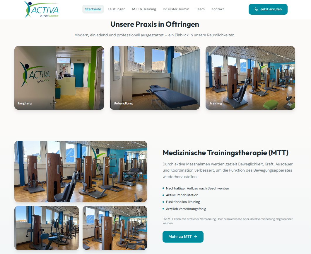 ACTIVA – Leistungen